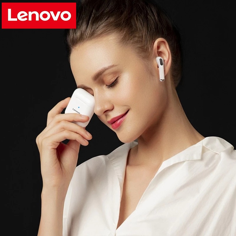 Tai Nghe Nhét Tai Thể Thao Không Dây Bluetooth Giảm Tiếng Ồn HD Kèm Mic Cho Lenovo QY3 TWS