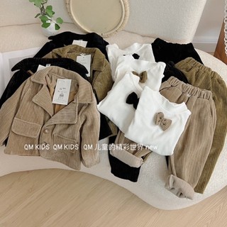 Bộ công tử vest dạ 3 chi tiết cho bé trai