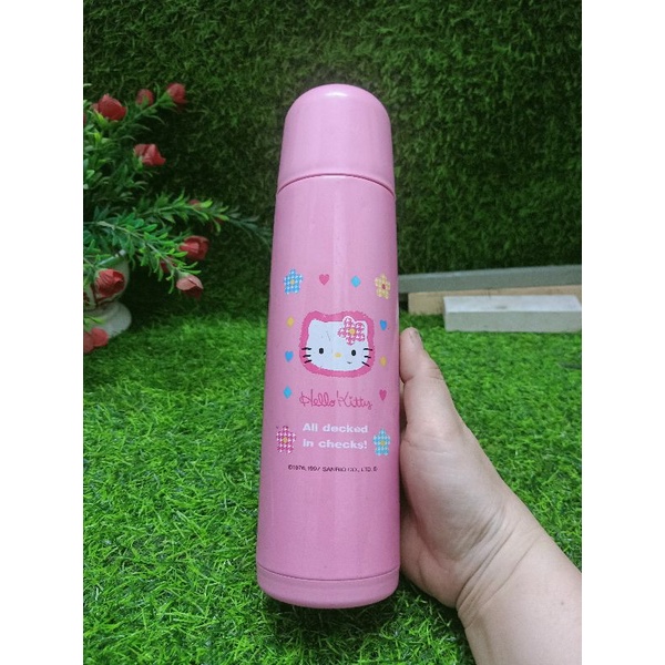 bình giữ nhiệt hello kitty made in japan (hàng nhật bãi)