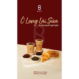 Trà olong lài baris |giống phela| trà sữa olong lài