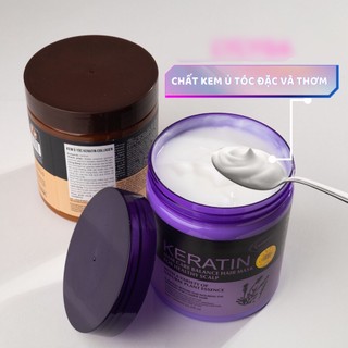Kem hấp, ủ tóc Keratin 1000ml