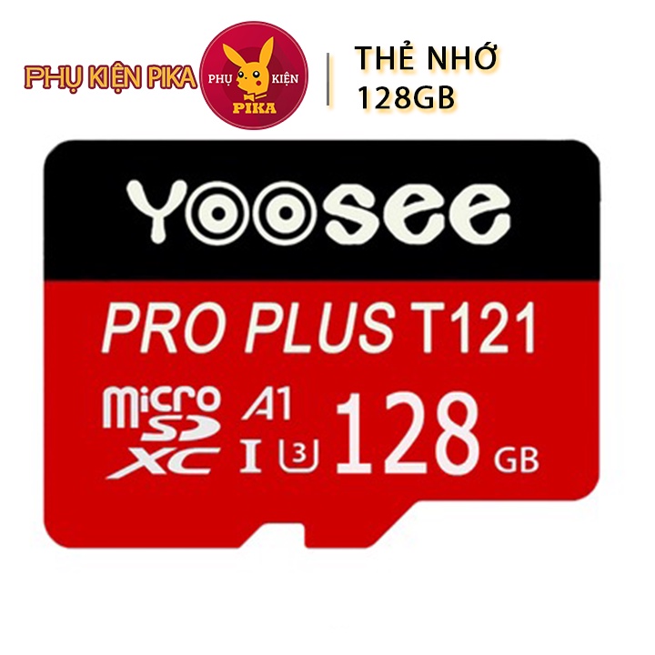 Thẻ nhớ Yoosee 128Gb Class 10 chuyên dụng cho camera loại theo máy