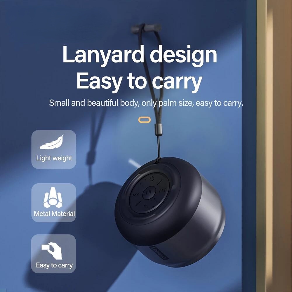 LENOVO Loa Không Dây Bluetooth 5.0 K3 Hifi 3D Mini Chống Thấm Nước Chất Lượng Cao