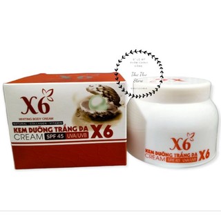 Kem body x6 dưỡng trắng da toàn thân