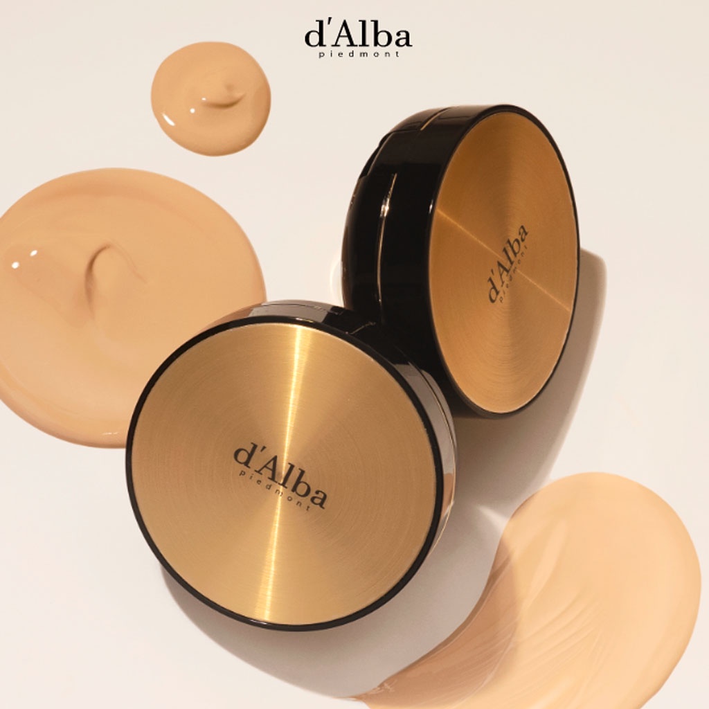 Bộ Sản Phẩm 4 Món Gồm Phấn Nước Và Vỏ Serum 15g + Bông Mút Trang Điểm DALBA