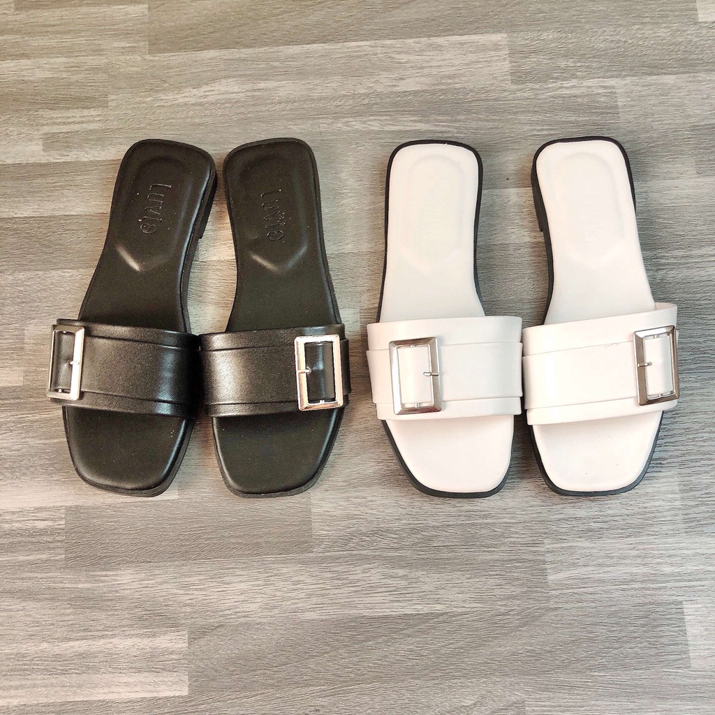 Dép nữ quai ngang thời trang có khóa 39DN