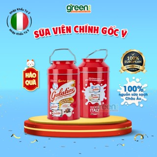  Xô kẹo vị sữa và sô cô la Galatine 200g nhập khẩu Ý 