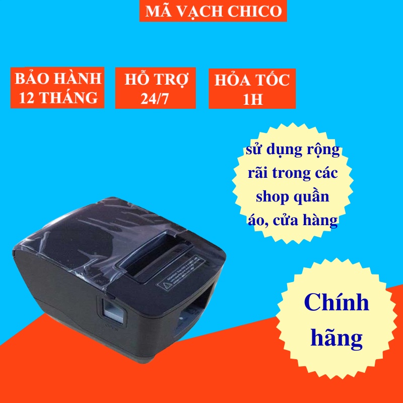 Máy in hóa đơn Xprinter N200B-sử dụng rộng rãi trong các shop quần áo, cửa hàng