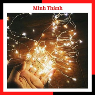 Dây đèn Led fairylight, dây đèn đom đóm 1m, 2m, 3 mét dùng pin