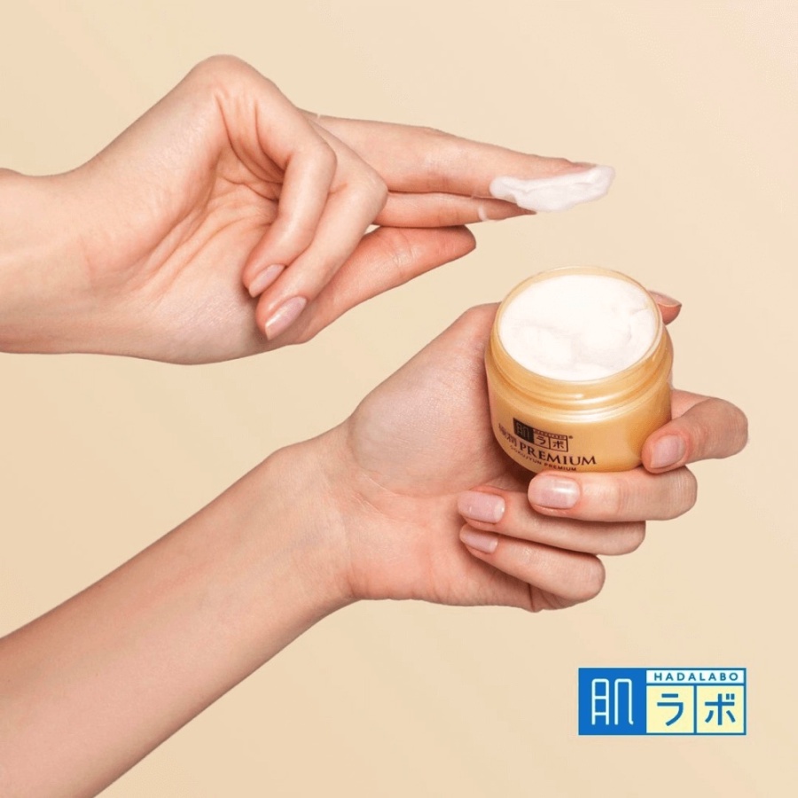 Kem dưỡng da Hada Labo Gokujyun Premium Vàng Siêu Cấp Ẩm Nhật Bản - 50g