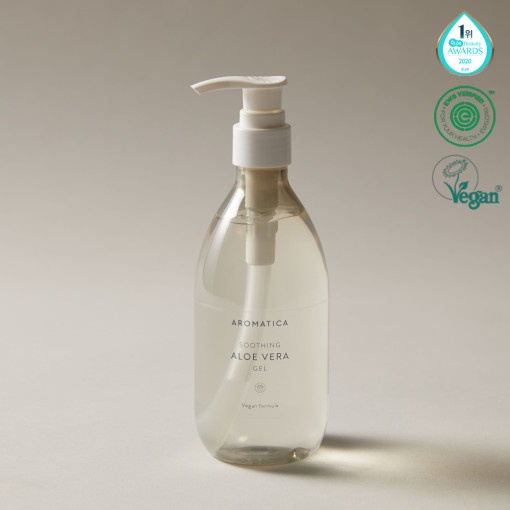 Gel lô hội làm mát và dịu da khô, nhạy cảm Aromatica 500ml