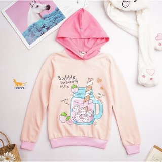 Áo hoodies bé gái HM size 20-45kg
