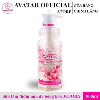 SỮA TẮM THƠM MỊN DA JOJOBA BÔNG HOA AVATAR SHOWER GEL 900MLp