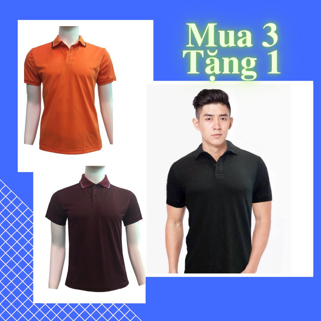 Áo Thun Nam, Áo Phông Nam Ngắn Tay Có Cổ Giá Sỉ Tại Xưởng ( ảnh thật 100% ) ®️