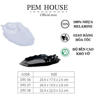 Dĩa Nhựa Melamine Đưng Trái Cây