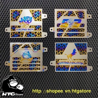Che két titan cao cấp cnc logo 93/ racingboy/ uma racing/ cá mập gắn cho vario/ click/ ab 125i/ sh 125i/ sh150i 2019.