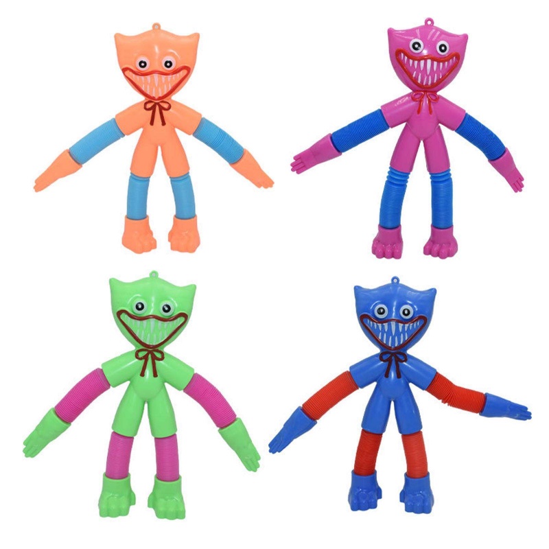 (MớI) Con Quay Đồ Chơi Fidget Spinner HìNh Ống Wuggy Poppy, GiúP GiảM Stress Cho Trẻ Em