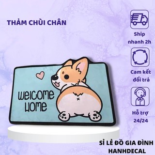 Thảm lau chân 3d,thảm chùi chân 40x60