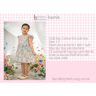 Đầm cánh tiên cho bé xinh xắn