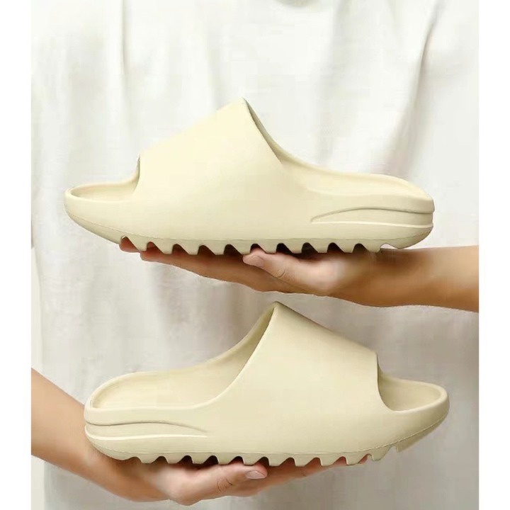 Dép lê quai ngang Yz slide màu Hồng Trơn tăng chiều cao siêu bền