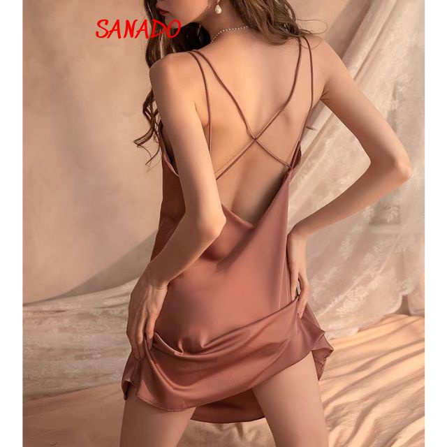 (V26) váy ngủ hàng quảng châu cao cấp đồ ngủ nữ đồ mặc nhà dễ thương - Sanado | BigBuy360 - bigbuy360.vn