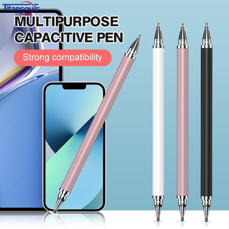 2 Trong 1 Bút Cảm Ứng Điện Dung Bút Vẽ Hình Đĩa Đầu Bút Cảm Ứng Màn Hình Cảm Ứng bút Cảm Ứng Cho Điện Thoại Di Động Máy Tính Bảng Ipad VN