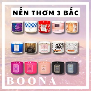    Bath and Body Works   - Nến thơm 3 bấc Candle BBW-Bathandbodyworks 