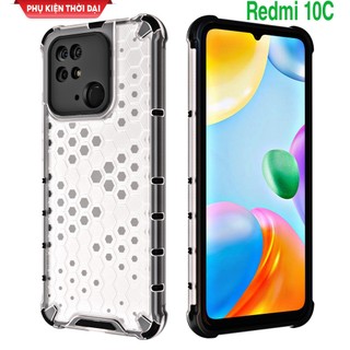Ốp lưng Xiaomi Redmi 10C chống sốc vân tổ Ong kiểu dáng UAG thời trang cao cấp
