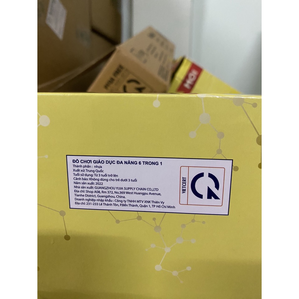 ĐỒ CHƠI GIÁO DỤC ĐA NĂNG 6TRONG1 QUÀ TẶNG SỮA SIMILAC