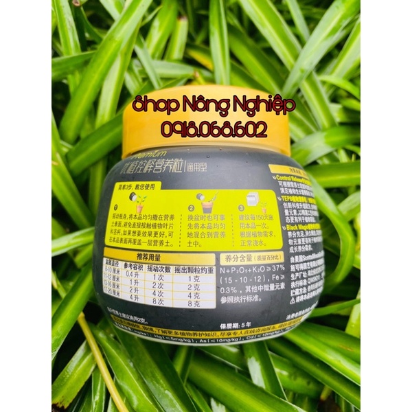 Phân hữu cơ tan chậm thông minh lên đến 150 ngày, đa dụng cho các loại cây 250gr