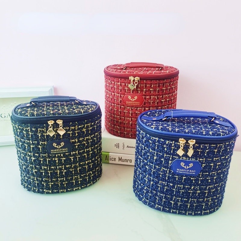 Túi Đựng Mỹ Phẩm Sức Chứa Lớn Nhỏ Gọn Phong Cách Hàn Quốc Cho Nữ