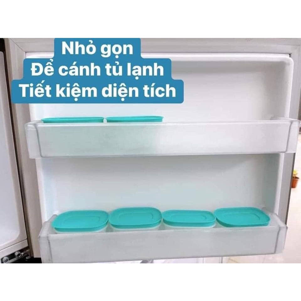 Lẻ Hộp trữ đông dẻo Mini Freezermate 170ml Tupperware bảo quản đồ ăn dặm, trữ thịt, tôm nấu canh, nhựa nguyê