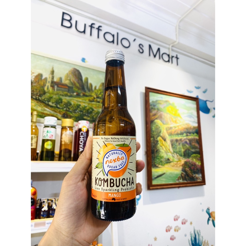 Nước uống lên men Kombucha Nexba các vị 330ml