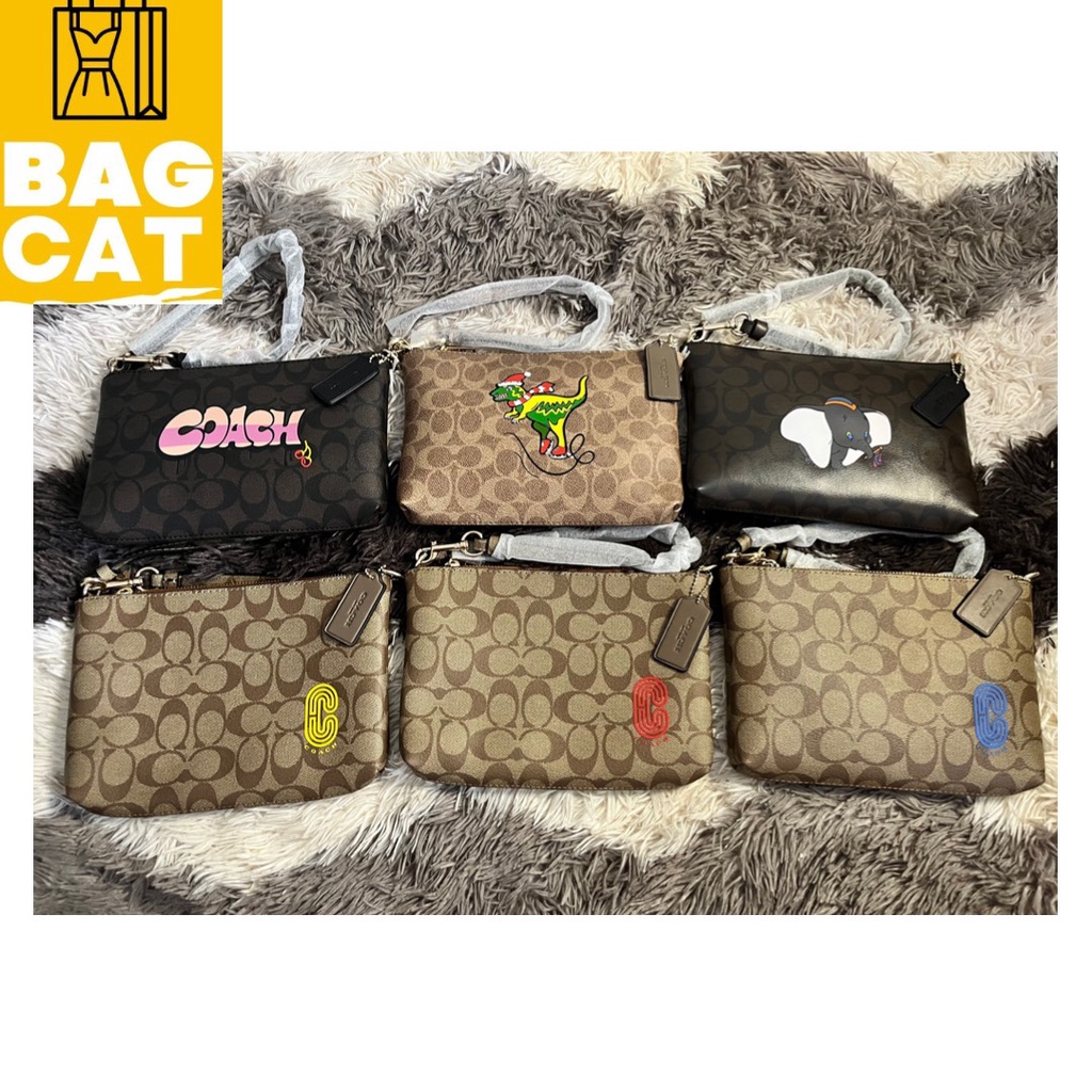 Sẵn Ví Clutch COACH chính hãng đeo 2 kiểu quà tặng