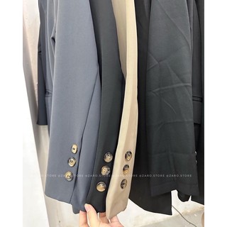 Áo blazer Hàn 4 cúc [Hình thật shop chụp]