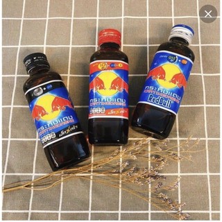 Bò húc thái chai thủy tinh