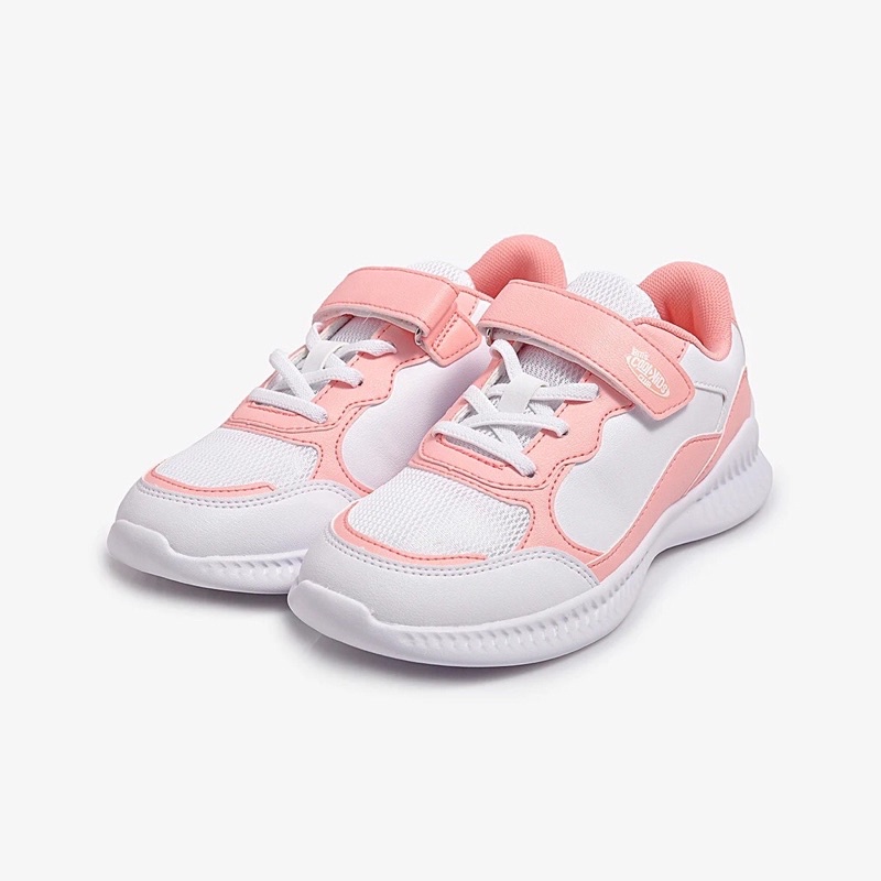 giày thể thao bitis bé gái,đi học đi chơi,chơi thể thao(DSG00800hồng-trắng)
