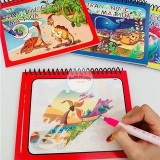 TRANH TÔ MÀU NƯỚC MA THUẬT