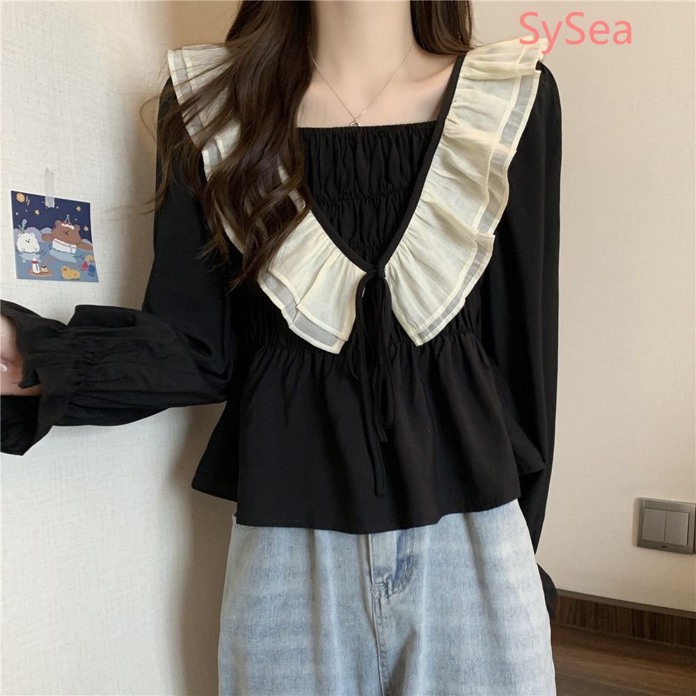 Áo Sơ Mi Tay Dài Dáng Rộng Thời Trang Mùa Thu Cho Nữ Có size Lớn