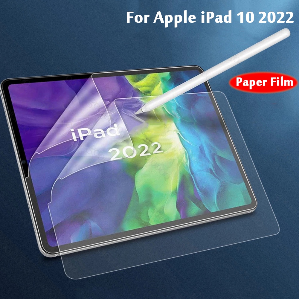 Miếng Dán PET Nhám Bảo Vệ Màn Hình Cho Apple iPad 10 2022