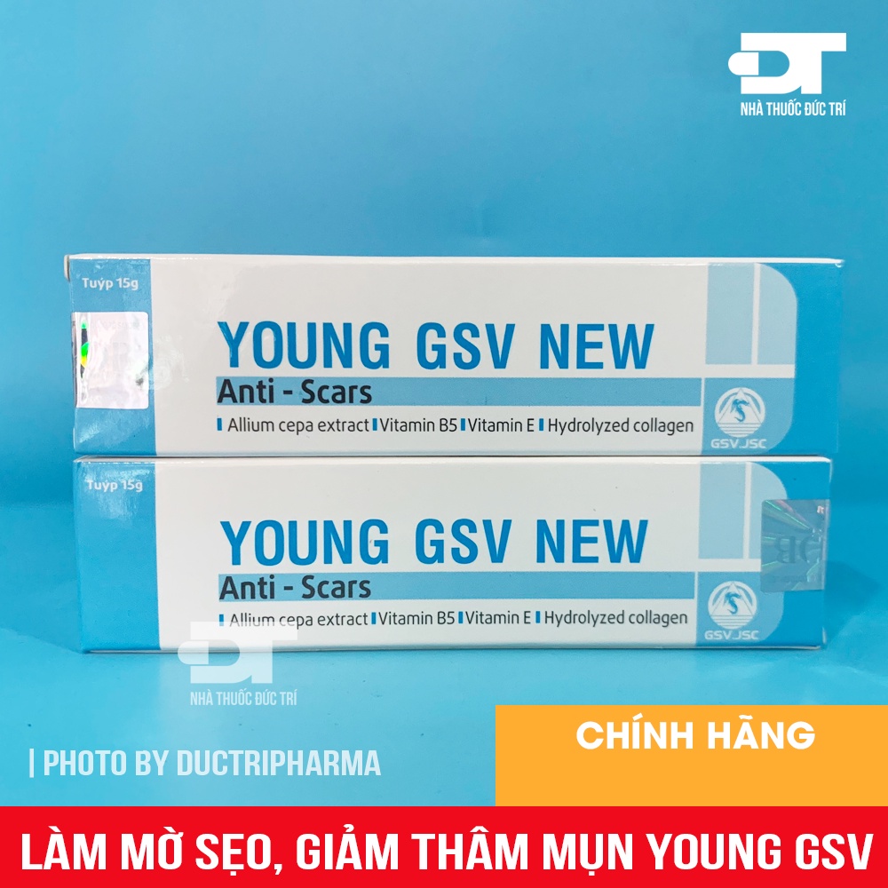 Young GSV - Làm mờ sẹo, giảm vết thâm mụn 15g