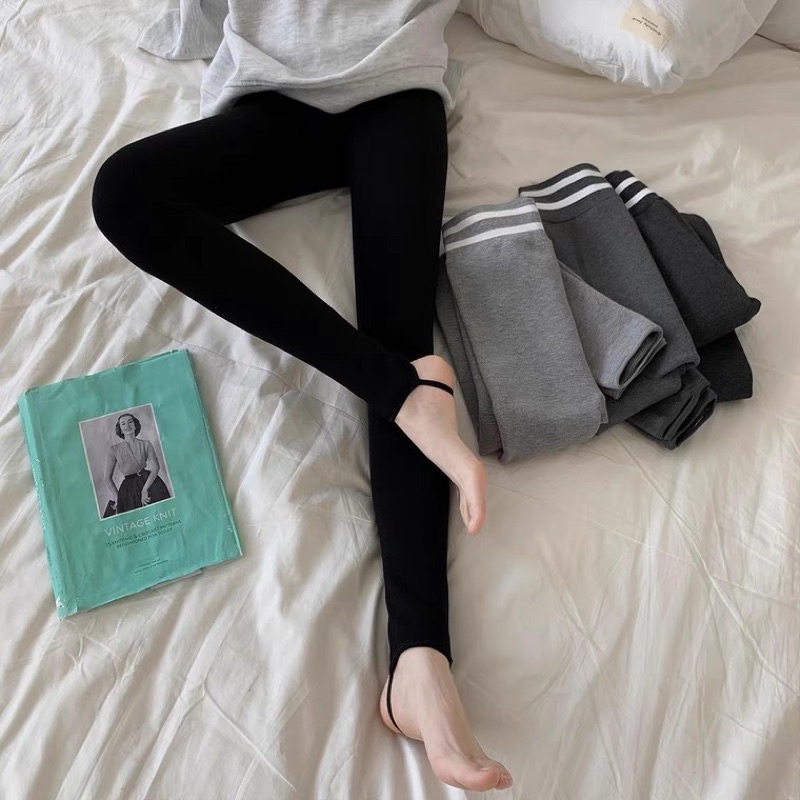 VN354 Quần legging nữ lót lông cạp cao chất đẹp siêu ấm