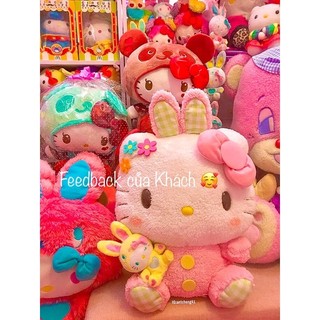 Kitty thỏ lông cừu (màu hồng) size 40cm (size chưa gồm tai)