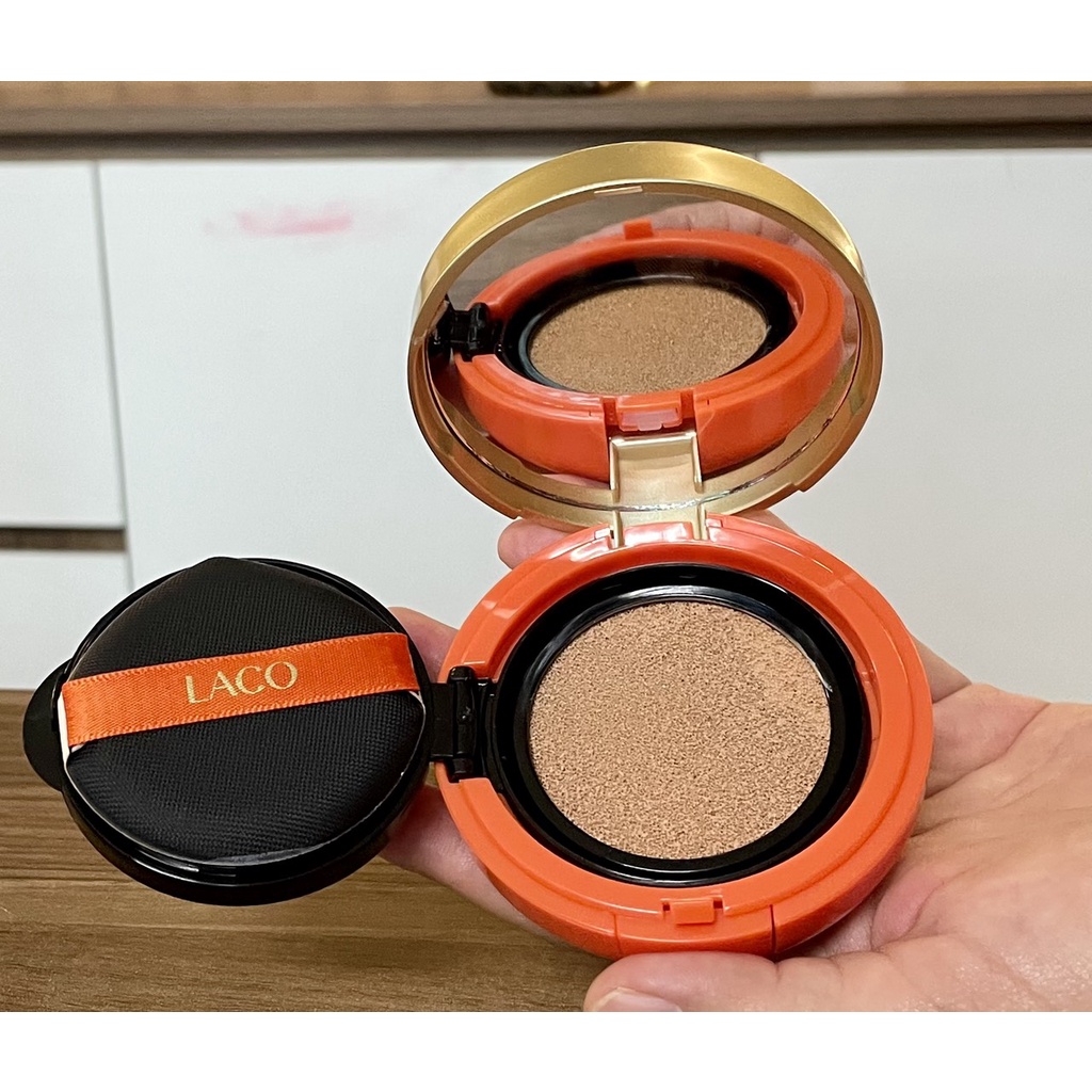 Kem Nền che khuyết điểm Laco Cushion 10g giúp chống nắng, che khuyết điểm cho da mặt