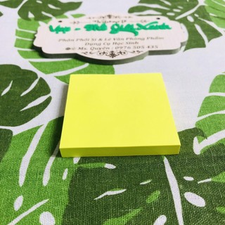 GIẤY NOTE VÀNG DẠ QUANG 3X3