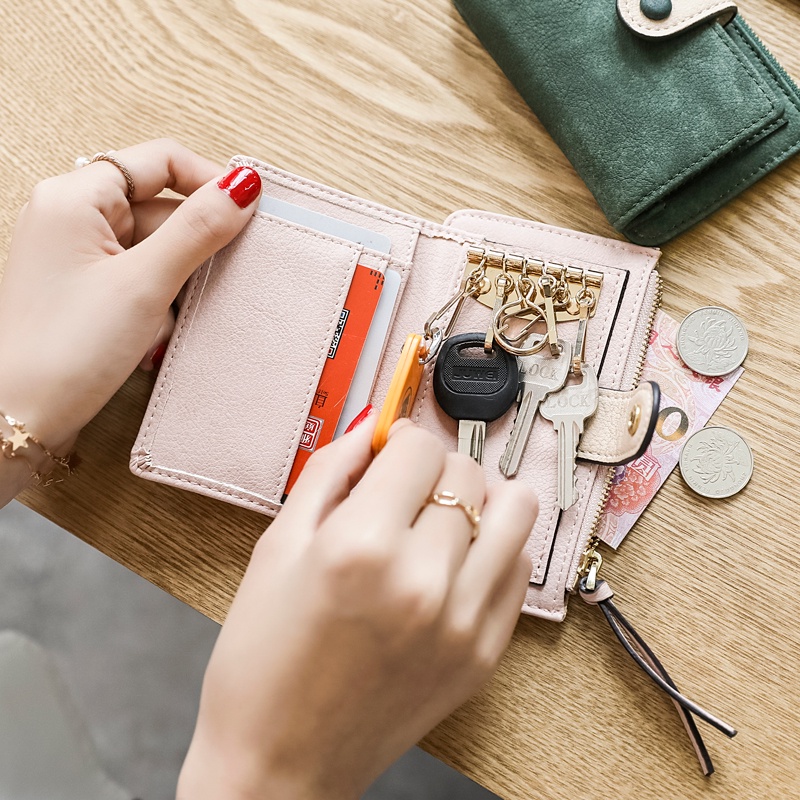 Ví đựng thẻ và chìa khóa PIERRE LOUES thiết kế dễ thương thời trang