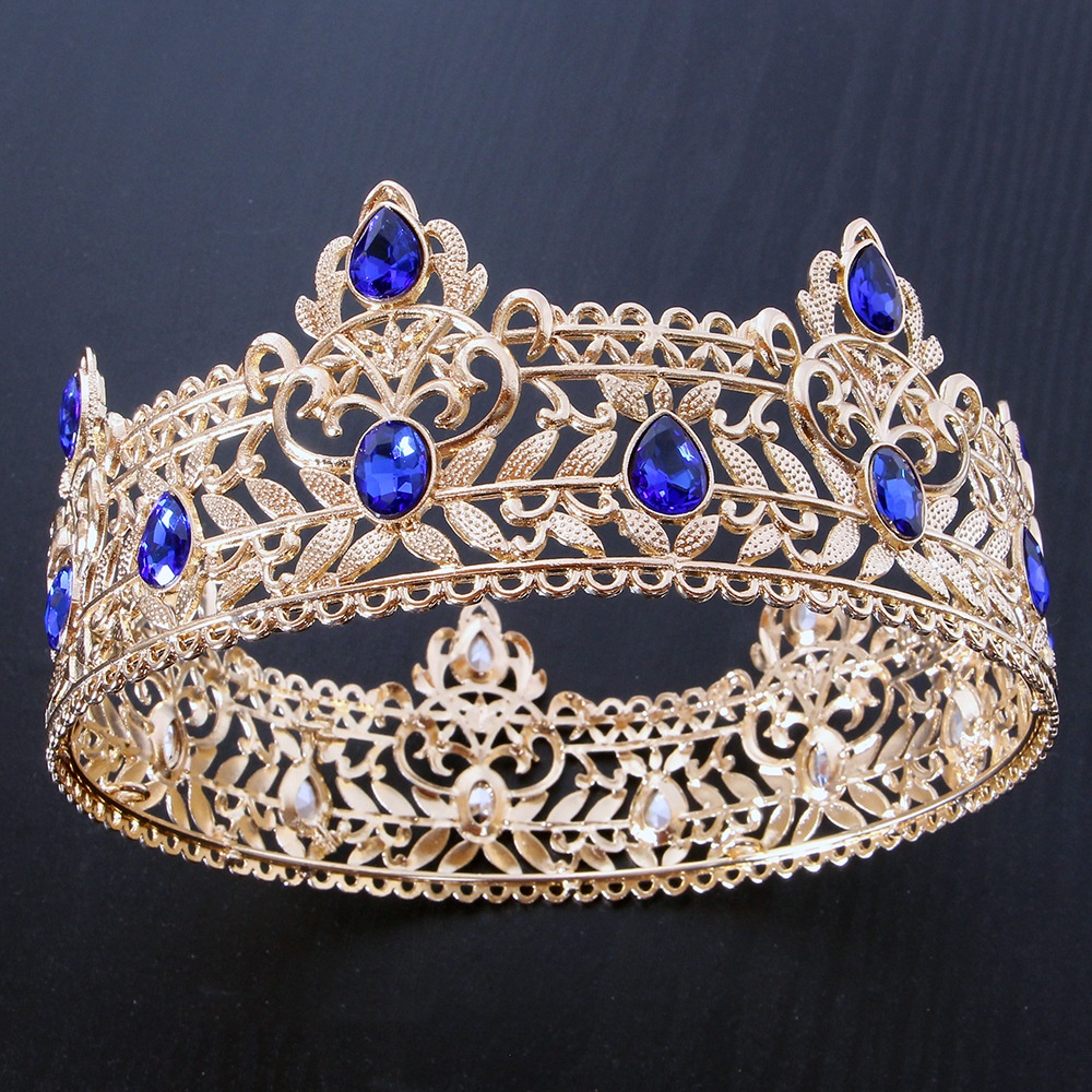 Cài Tóc Hình Vương Miện Vua Vàng Cho Nam