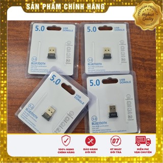 [V5.0] USB Bluetooth 5.0 cho PC -USB Bluetooth Máy tính kết nối 20m V5.0 (tuanboutique)