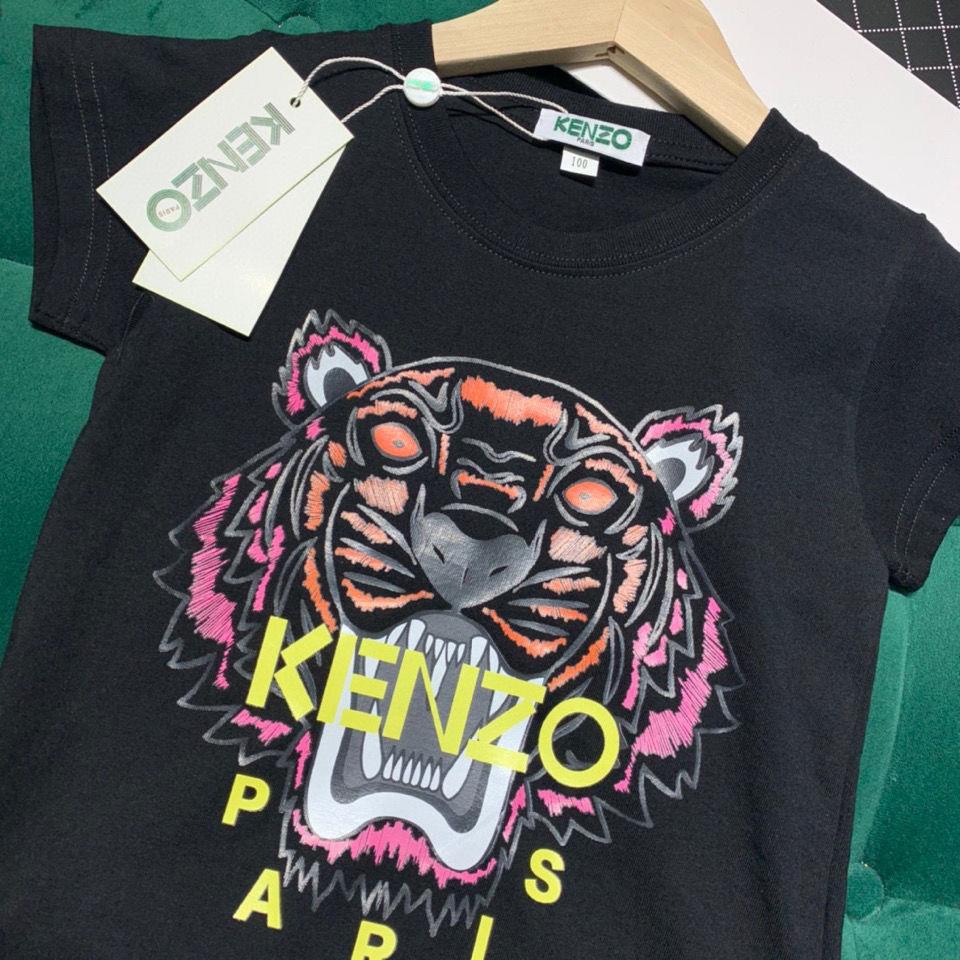 Áo Thun Cotton Tay Ngắn In Hình Kenzo Phong Cách Thể Thao Thời Trang Mùa Hè Cho Nam Và Nữ