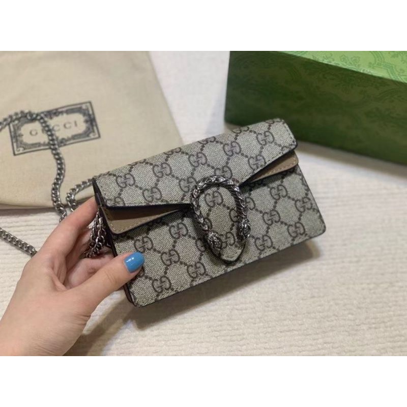 Túi đeo chéo nữ đầu rồng sz18cm(thoải mái đựng đt) cực tiện sang chảnh